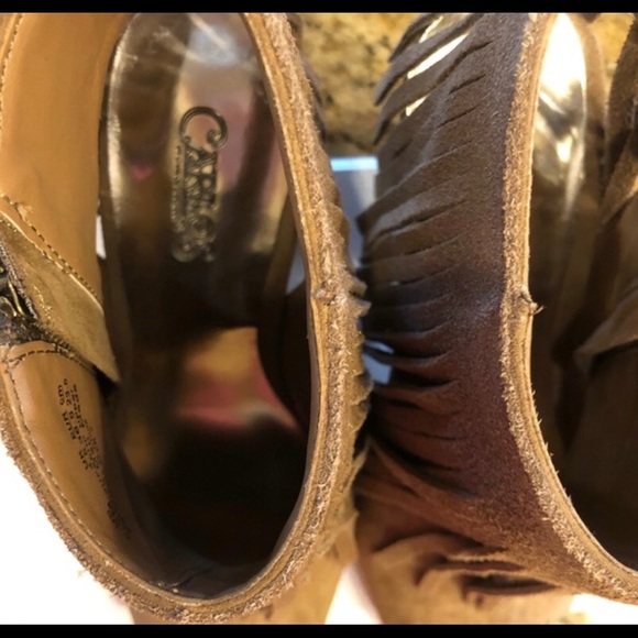 Carlos by Carlos Santana Suede Fringe Bootie - Picture 4 of 4